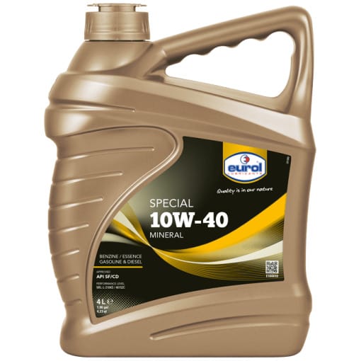 Motorolie auto Eurol Special 10W-40 4 Liter