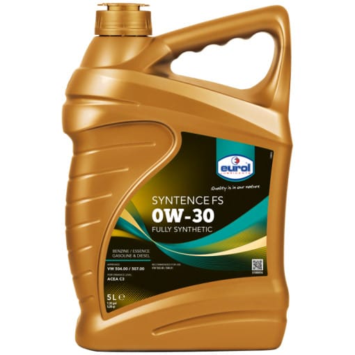 Motorolie auto Eurol Syntence FS 0W-30 5 Liter