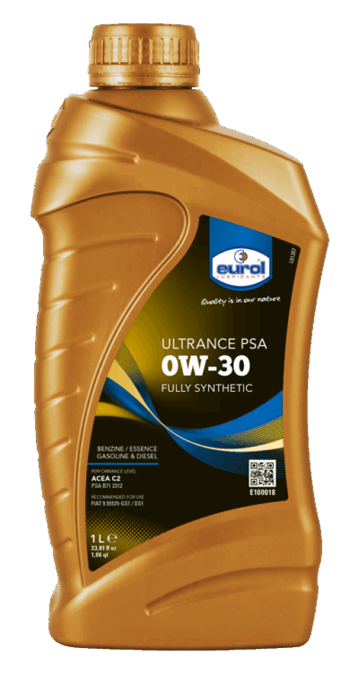 Motorolie auto Eurol Ultrance PSA 0W-30 1 Liter