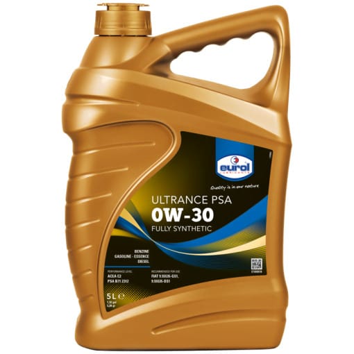 Motorolie auto Eurol Ultrance PSA 0W-30 5 Liter
