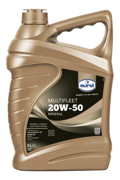 Motorolie auto Eurol Multifleet 20W-50 5 Liter