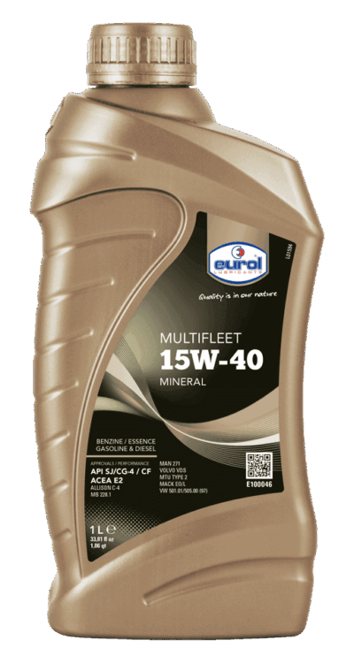 Motorolie auto Eurol Multifleet 15W-40 1 Liter