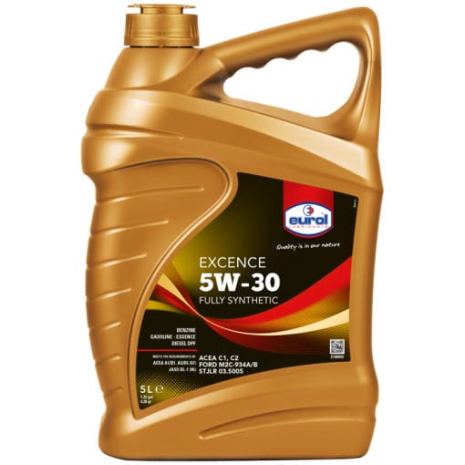 Motorolie auto Eurol Excence 5W-30 5 Liter