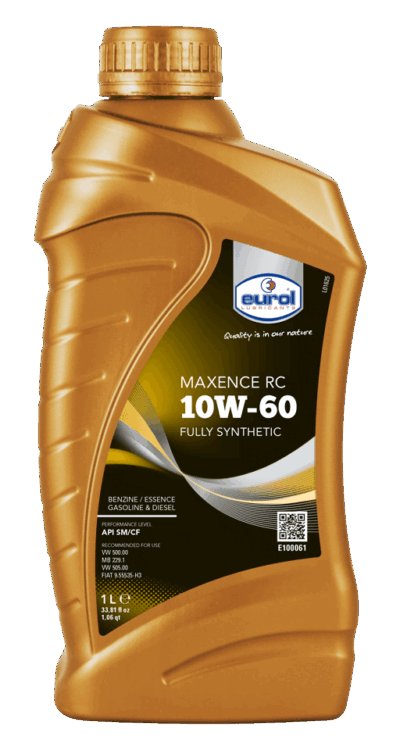 Motorolie auto Eurol Maxence RC 10W-60 1 Liter