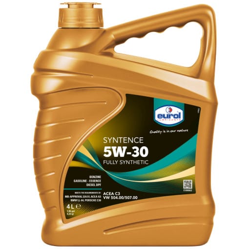 Motorolie auto Eurol Syntence 5W-30 4 Liter
