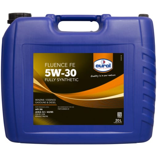 Motorolie auto Eurol Fluence FE 5W-30 20 Liter
