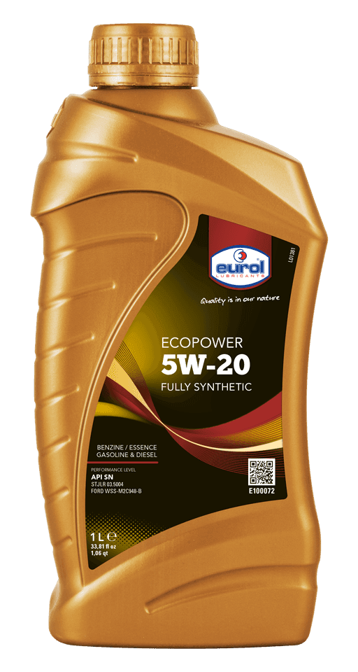 Motorolie auto Eurol Ecopower 5W-20 1 Liter Motorolie auto Eurol Ecopower 5W-20 1 Liter