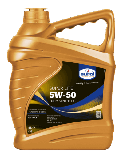 Motorolie auto Eurol Super Lite 5W-50 4 Liter