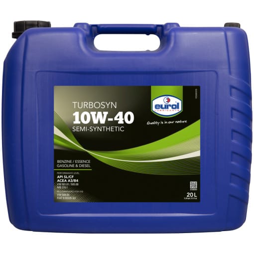 Motorolie auto Eurol Turbosyn 10W-40 20 Liter