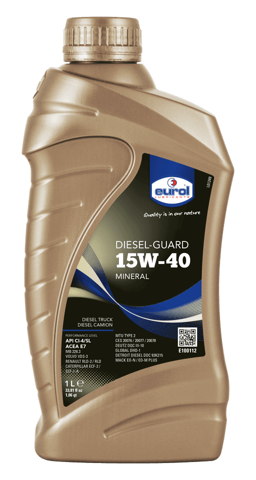 E100112-1L Eurol Diesel-Guard 15W-40