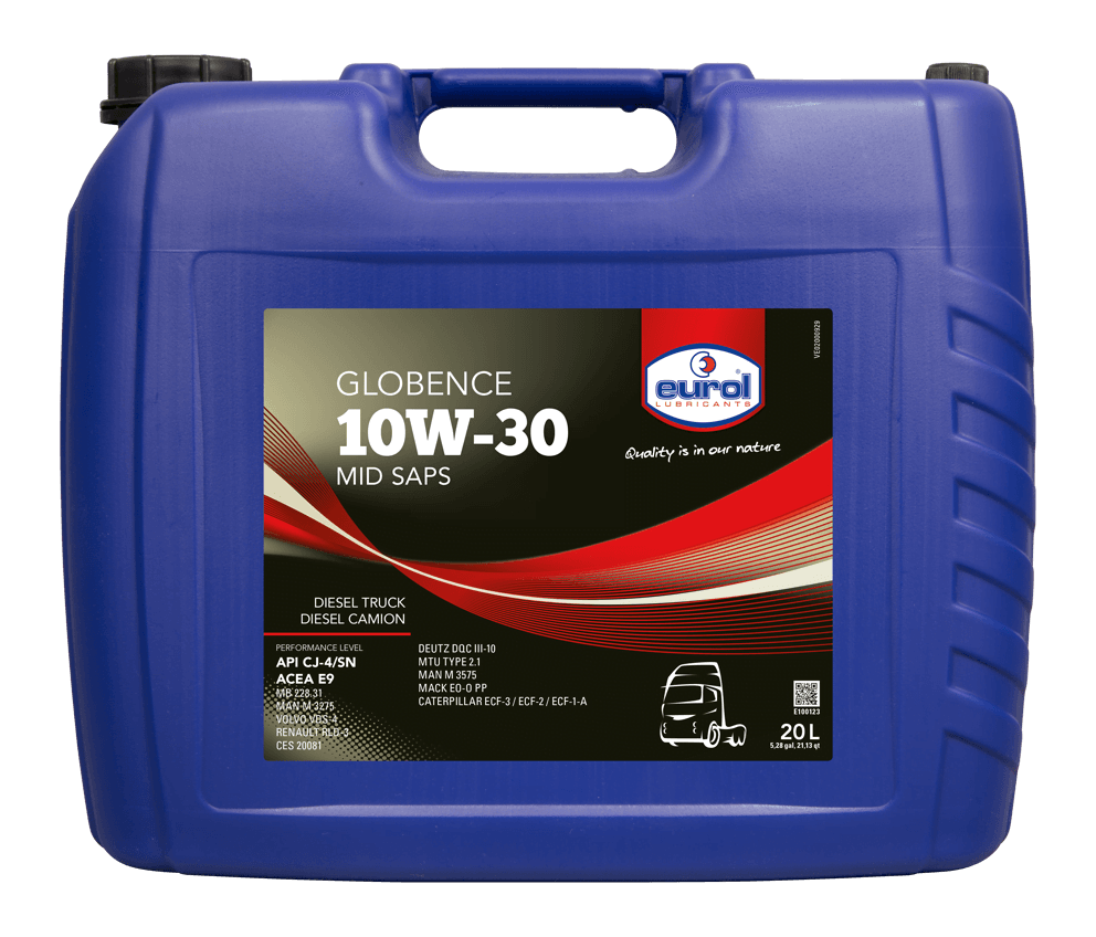 E100123-20L Eurol Globence 10W-30 - Afbeelding 1