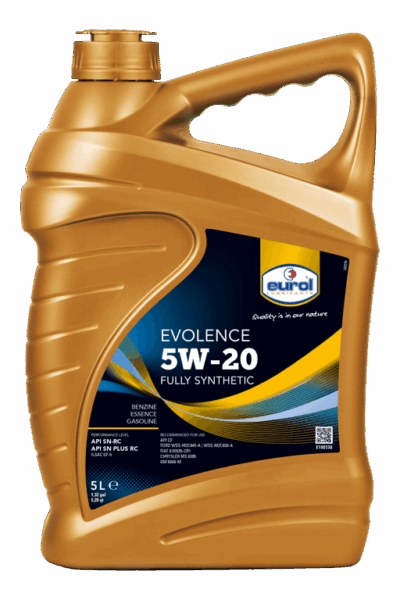 Motorolie auto Eurol Evolence 5W-20 5 Liter