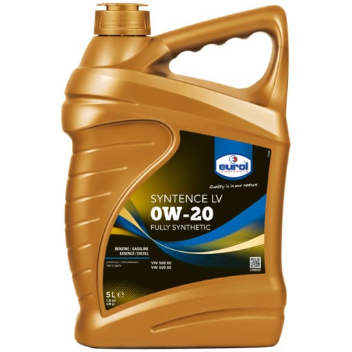 Motorolie auto Eurol Syntence LV 0W-20 5 Liter