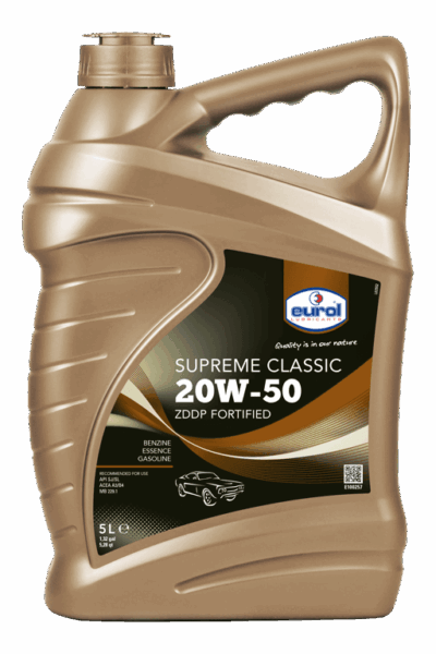 Motorolie auto Eurol Supreme Classic 20W-50 5 Liter