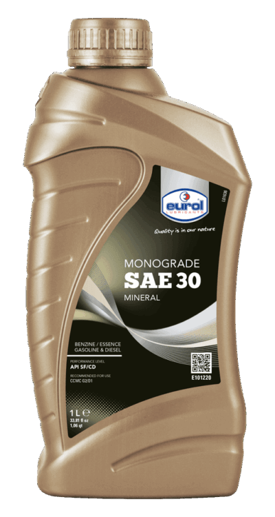 Motorolie auto Eurol Monograde 30 1 Liter