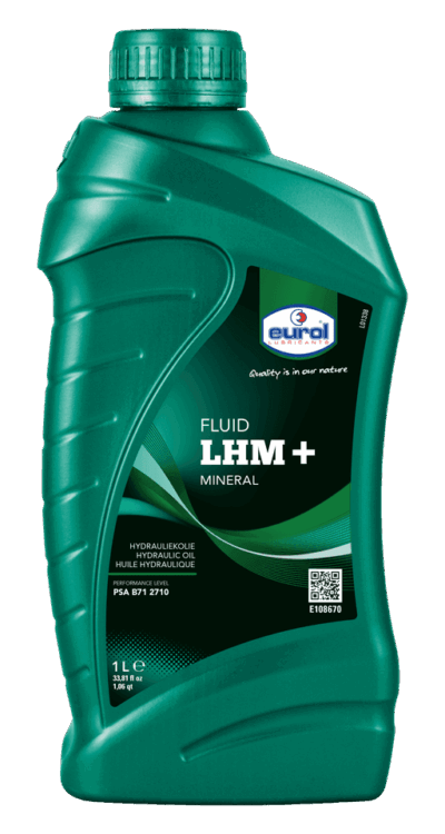 Motorolie auto Eurol LHM+ Fluid 1 Liter