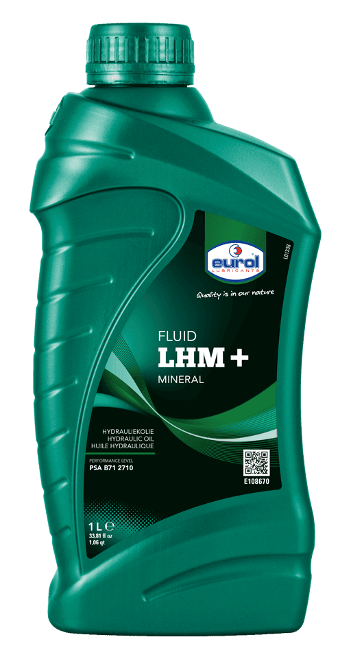 Motorolie auto Eurol LHM+ Fluid 1 Liter Motorolie auto Eurol LHM+ Fluid 1 Liter