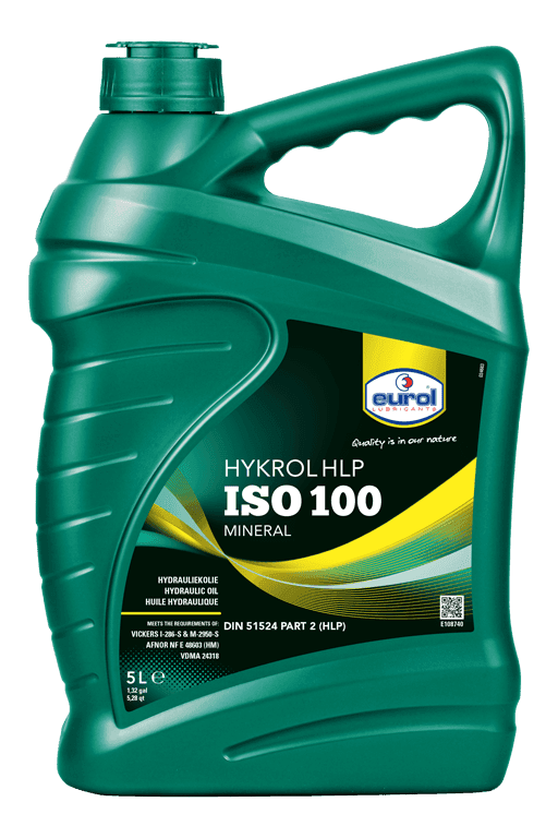 E108740-5L Eurol Hykrol HLP ISO 100 - Afbeelding 1