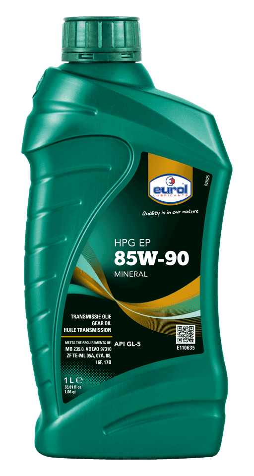 E110635-1L Eurol HPG EP SAE 85W-90 GL5