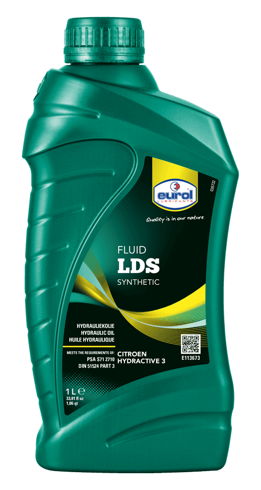 Motorolie auto Eurol LDS Fluid 1 Liter Motorolie auto Eurol LDS Fluid 1 Liter