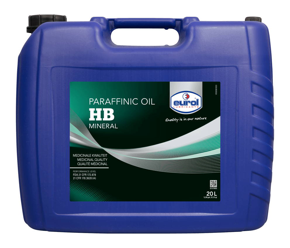 E117495-20L Eurol Paraffinic Oil HB - Afbeelding 1