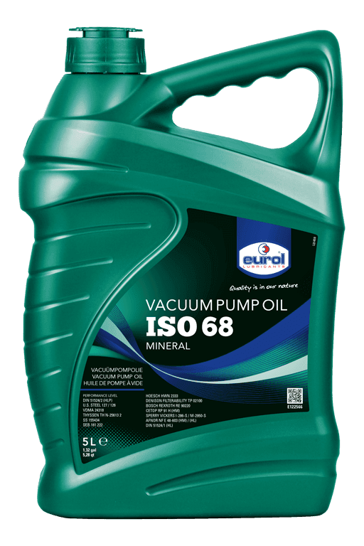 E122566-5L Eurol Vacuumolie ISO-VG 68 - Afbeelding 1