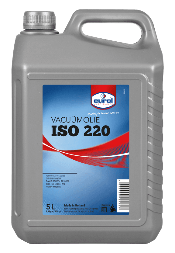 E122574-Eurol Eurol Vacuumolie ISO-VG 220 - Afbeelding 1