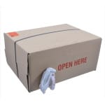 Witte poetsdoeken gerycled 10KG