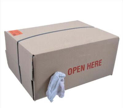 Witte poetsdoeken gerycled 10KG